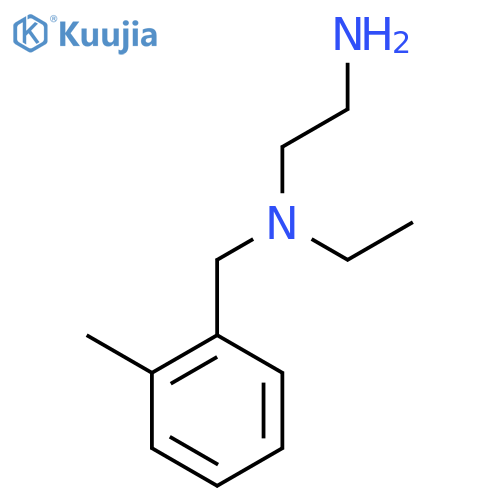 N*1*-Ethyl-N*1*-(2-methyl-benzyl)-ethane-1,2-diamine structure