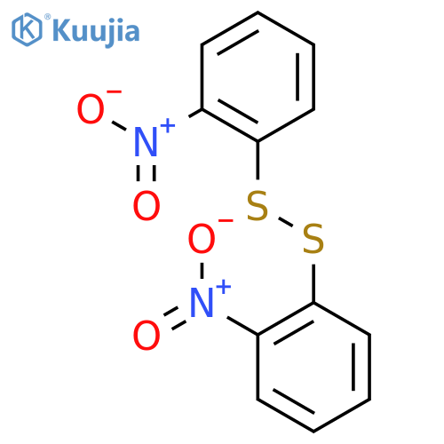 Bis(o-Nitrophenyl) Disulfide structure