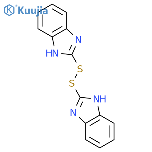 1H-Benzimidazole,2,2'-dithiobis- structure