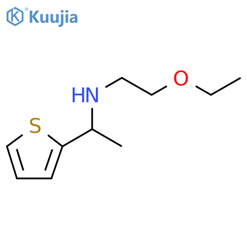 (2-ethoxyethyl)1-(thiophen-2-yl)ethylamine structure