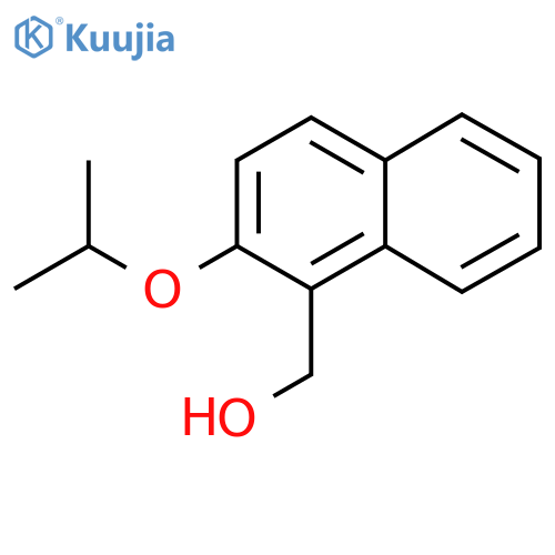 (2-Isopropoxynaphthalen-1-yl)methanol structure