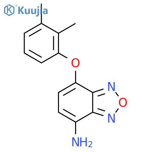 4-(2,3-Dimethylphenoxy)-2,1,3-benzoxadiazol-7-amine structure