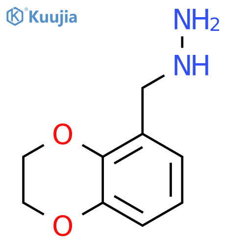 (2,3-dihydro-1,4-benzodioxin-5-yl)methylhydrazine structure
