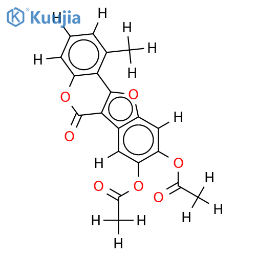 Di-Ac-Mutisifurocoumarin structure