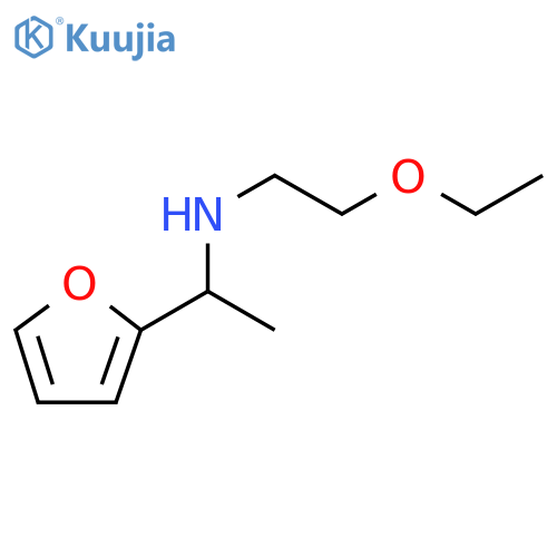 (2-ethoxyethyl)1-(furan-2-yl)ethylamine structure