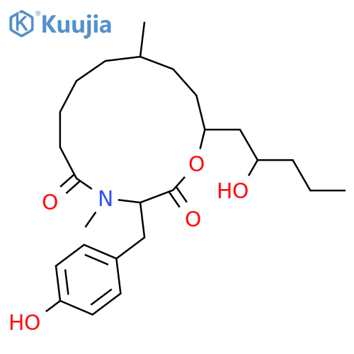 Antibiotic PF 1163A; O-De(2-hydroxyethyl) structure