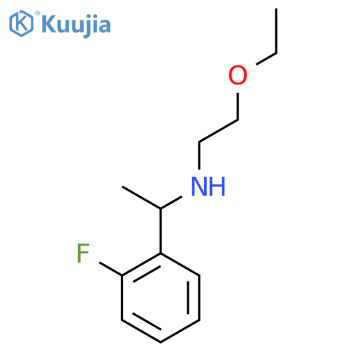 (2-ethoxyethyl)1-(2-fluorophenyl)ethylamine structure