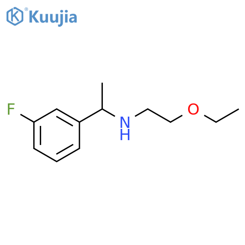(2-ethoxyethyl)1-(3-fluorophenyl)ethylamine structure