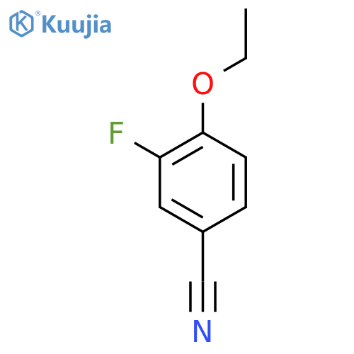 4-Ethoxy-3-fluorobenzonitrile structure
