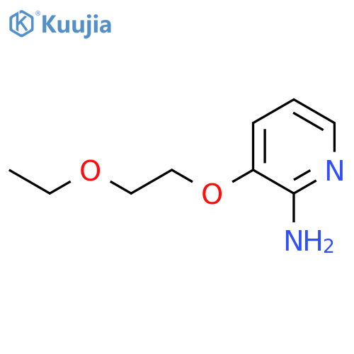 3-(2-Ethoxyethoxy)pyridin-2-amine structure