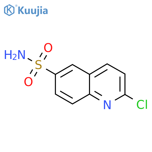 2-Chloroquinoline-6-sulfonamide structure