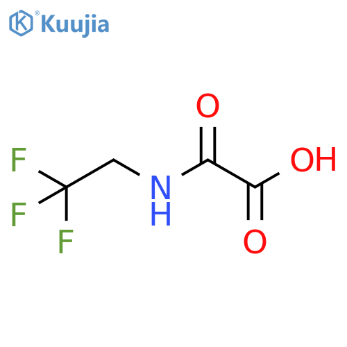 (2,2,2-Trifluoroethyl)carbamoylformic Acid structure