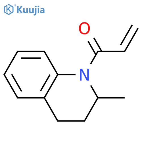 1-(3,4-Dihydro-2-methyl-1(2H)-quinolinyl)-2-propen-1-one structure