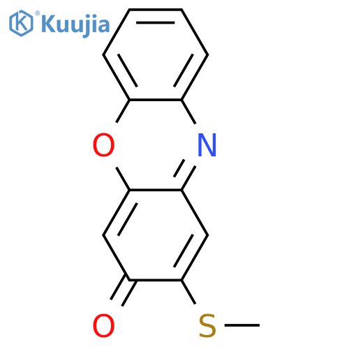 2-(Methylthio)-3H-phenoxazin-3-one structure