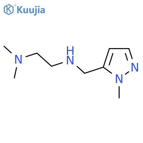 2-(dimethylamino)ethyl(1-methyl-1H-pyrazol-5-yl)methylamine structure