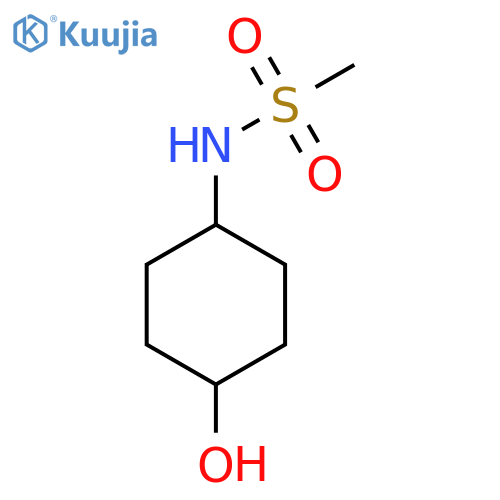 N-(4-hydroxycyclohexyl)methanesulfonamide structure