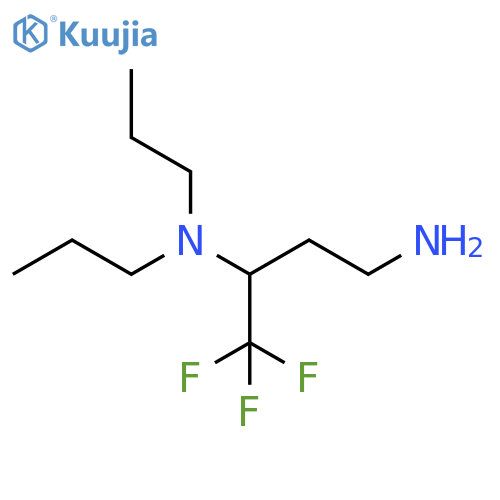 1,3-Butanediamine, 4,4,4-trifluoro-N3,N3-dipropyl- structure