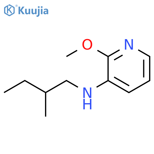 2-methoxy-N-(2-methylbutyl)pyridin-3-amine structure