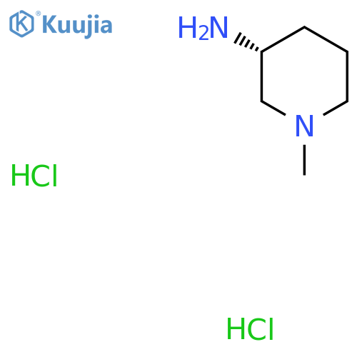 (3R)-1-methylpiperidin-3-amine;dihydrochloride structure