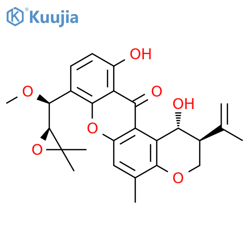 14-methoxytajixanthone structure
