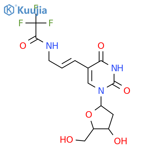 5-3-(Trifluoroacetamido)-E-1-propenyl-2’-deoxyuridine structure