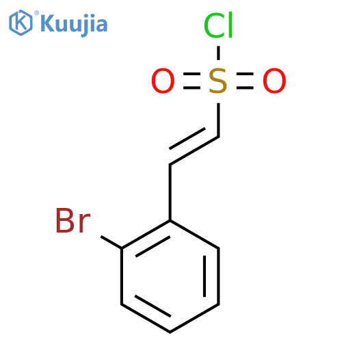 2-(2-Bromophenyl)ethene-1-sulfonyl chloride structure