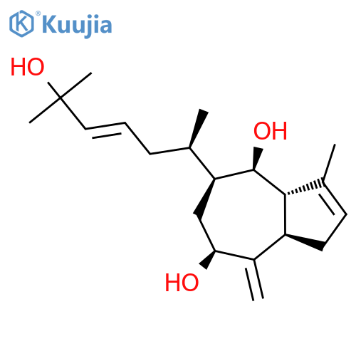 (3aS)-1,3aα,4,5,6,7,8,8aβ-Octahydro-5α-[(1R,3E)-5-hydroxy-1,5-dimethyl-3-hexenyl]-3-methyl-8-methyleneazulene-4α,7α-diol structure