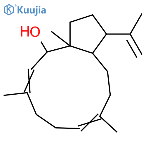 3,7,18-Dolabellatrien-2-ol; (2α,3E,7E)-form structure