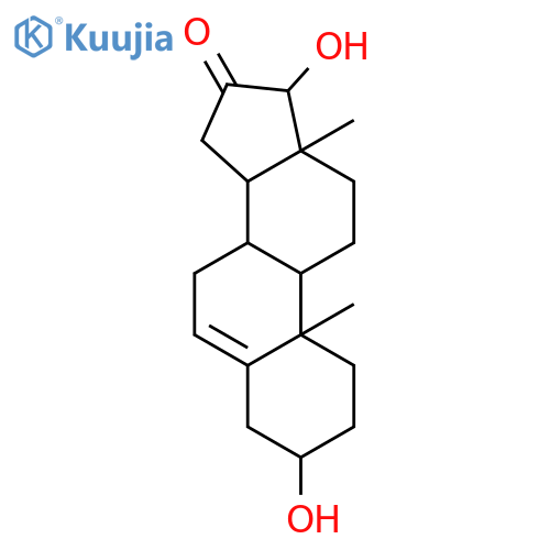 Androst-5-en-16-one,3,17-dihydroxy-, (3b,17b)- structure