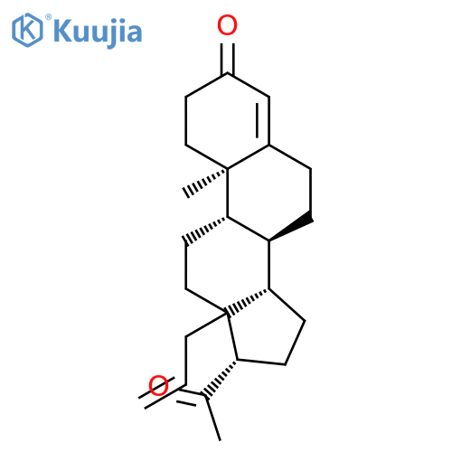 18-Norpregn-4-ene-3,20-dione,13-(2-propen-1-yl)- structure