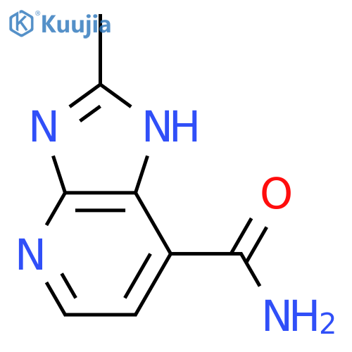 3H-Imidazo[4,5-b]pyridine-7-carboxamide, 2-methyl-  structure