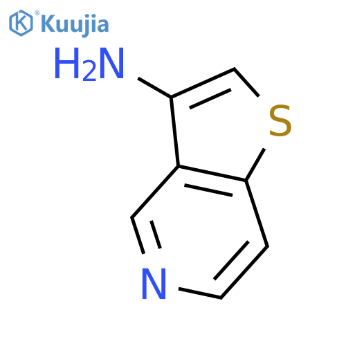 Thieno3,2-cpyridin-3-amine structure