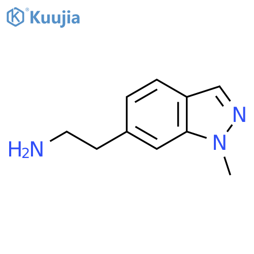 6-(2-Aminoethyl)-1-methyl-1H-indazole structure