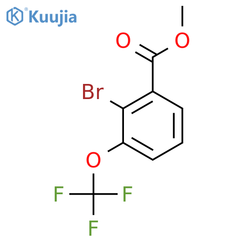 Methyl 2-bromo-3-(trifluoromethoxy)benzoate structure