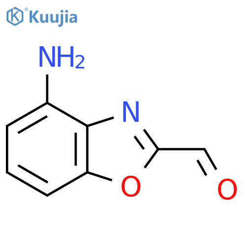4-Aminobenzo[d]oxazole-2-carbaldehyde structure