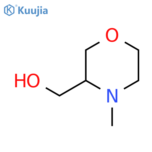 (4-Methylmorpholin-3-yl)methanol structure