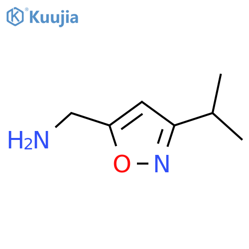 5-Aminomethyl-3-isopropylisoxazole trifluoroacetate structure