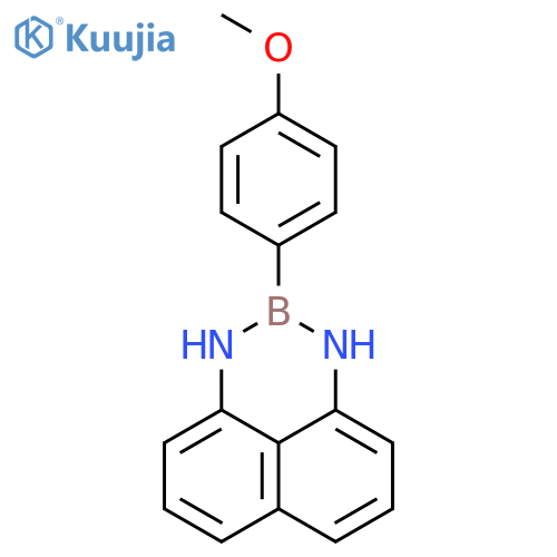 2-(4-Methyoxyphenyl)-2,3-dihydro-1H-naphtho1,8-de1,3,2diazaborinine structure