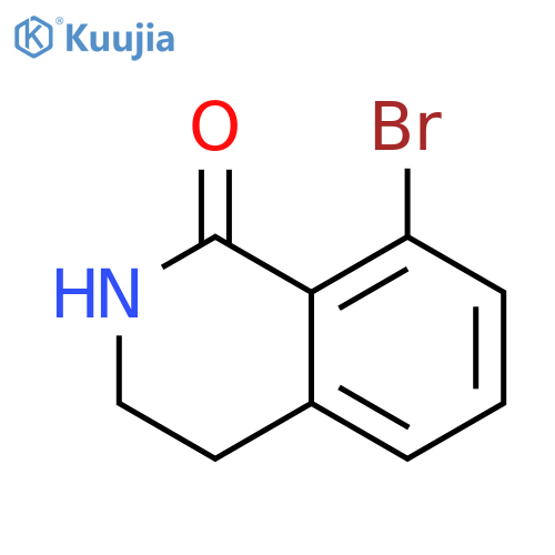 8-Bromo-3,4-dihydroisoquinolin-1(2H)-one structure
