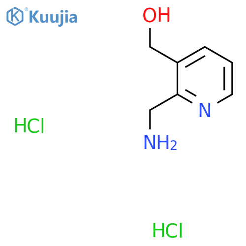 [2-(aminomethyl)-3-pyridinyl]methanol Dihydrochloride structure