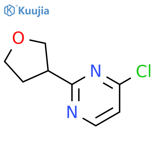 4-chloro-2-(oxolan-3-yl)pyrimidine structure
