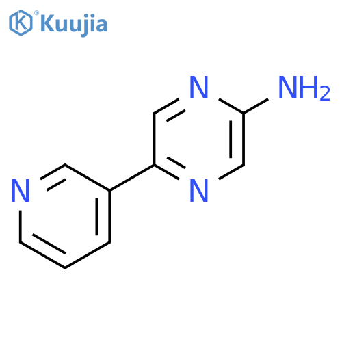 5-(Pyridin-3-yl)pyrazin-2-amine structure