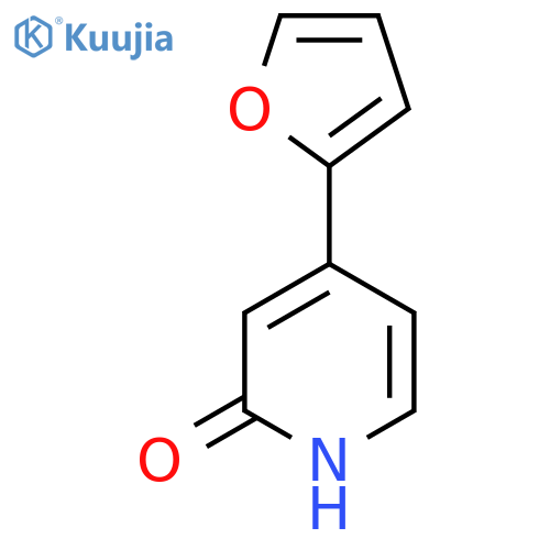 4-(Furan-2-yl)pyridin-2(1H)-one structure