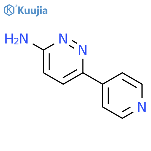 6-(4-pyridinyl)-3-Pyridazinamine structure