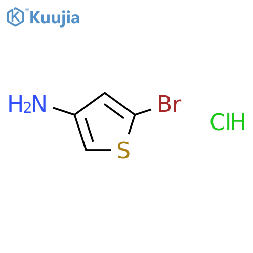 5-Bromothiophen-3-amine Hydrochloride structure