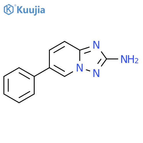 6-Phenyl-[1,2,4]triazolo[1,5-a]pyridin-2-amine structure
