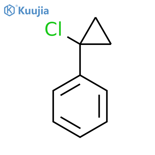 (1-Chlorocyclopropyl)benzene structure
