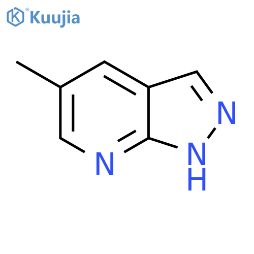 5-Methyl-2H-pyrazolo3,4-bpyridine structure