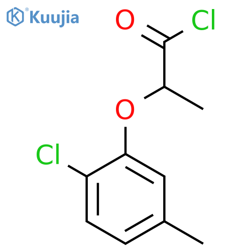 2-(2-Chloro-5-methylphenoxy)propanoyl chloride structure