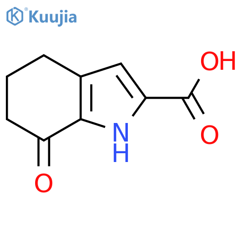 7-oxo-1,4,5,6-tetrahydroindole-2-carboxylic acid structure